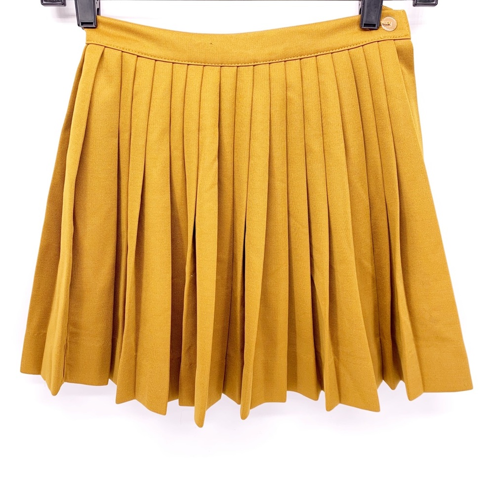 VINTAGE Dehan Knitting Co Pleated Cheerleading Skirt Size 8